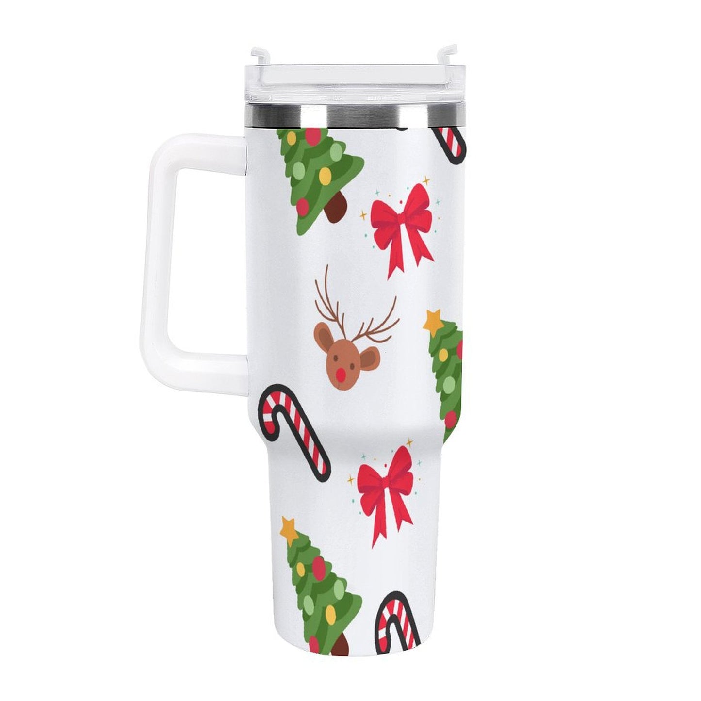PHDT00099 POD US Local Tumbler 40 oz Large Capacity Car Cup Floral, Spring, Watercolor