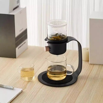 Chinese Style Teapot Now Dripping Freshly Ground Coffee Pot