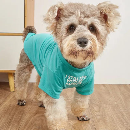 US Local Pet Clothes Round Neck T-shirt