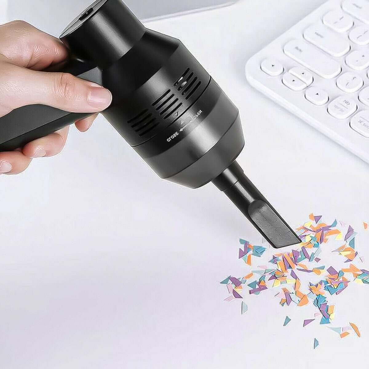 US Local USB Keyboard Vacuum Cleaner Cordless Computer Cleaners Rechargeable with Cleaning Gel Auto For Car Laptop PC Piano Pet Dust