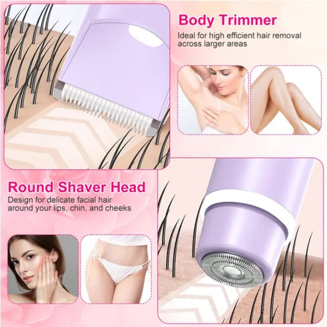 US Local 2-in-1  Bikini Double Headed Cordless Body Shaver