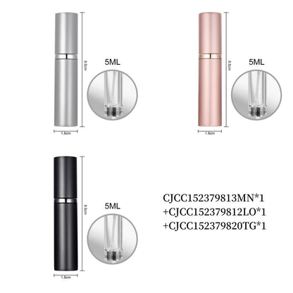 US Local Perfume Vaporizers Bottled Bottoms Filled With Perfume High-end Travel Portable Spray Small Sample Empty Bottle Dispenser