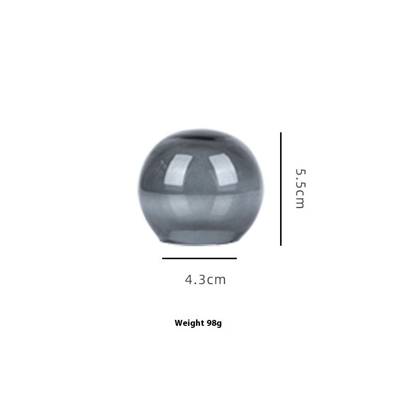 Secondary Glass Cold Water Bottle Simple Electroplating Business Pitcher