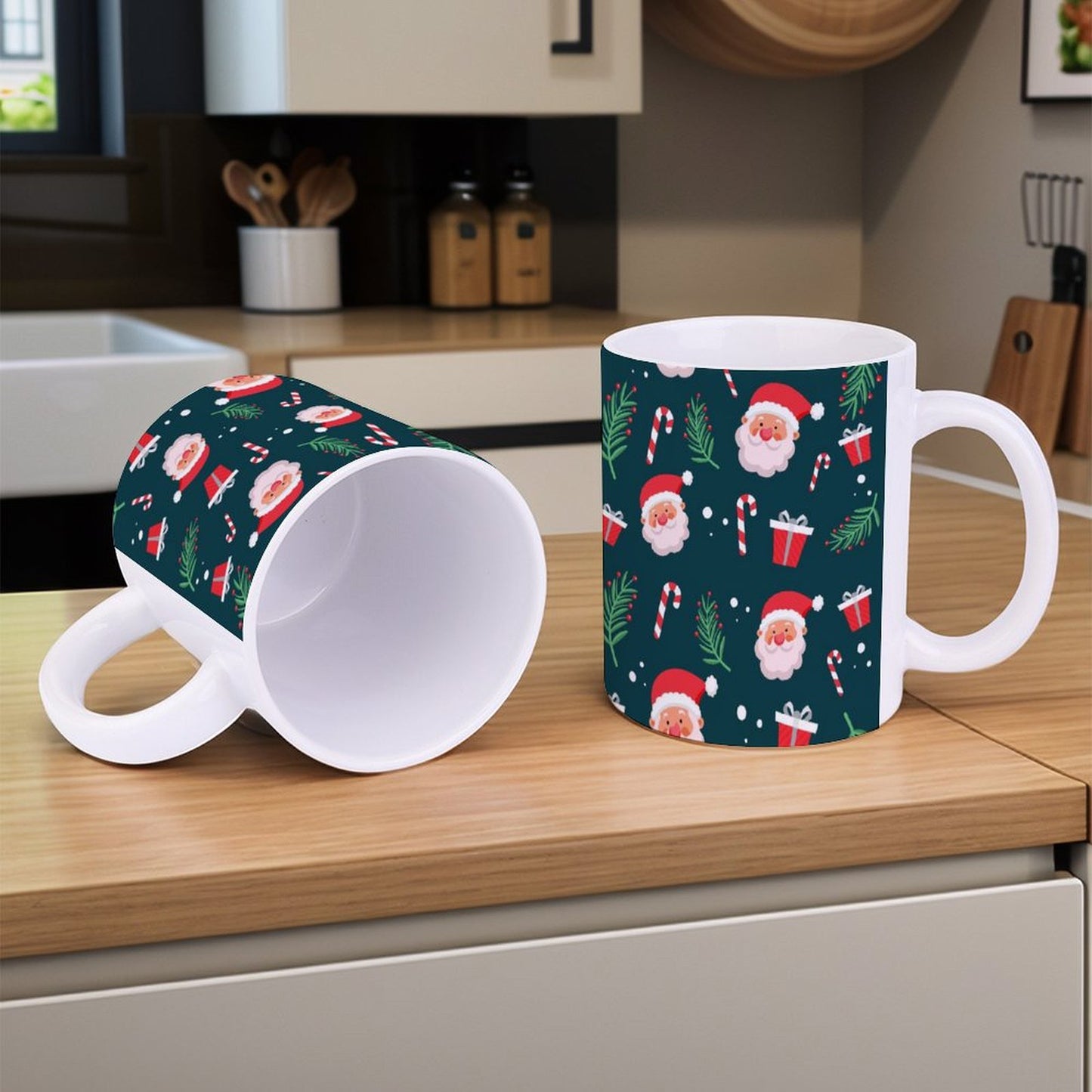 POD US Local White mug with full print, Christmas 0003