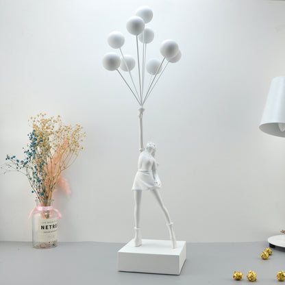 Bubble Girl Character Sculpture Decoration Decoration