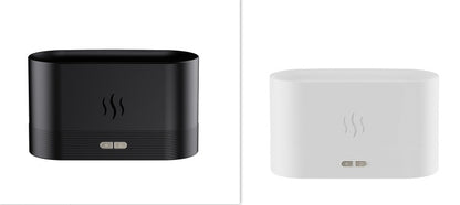 Aroma Diffuser With Flame Light Mist Air Humidifier Aromatherapy Diffuser With Waterless Auto-Off Protection For Spa Home Yoga Office