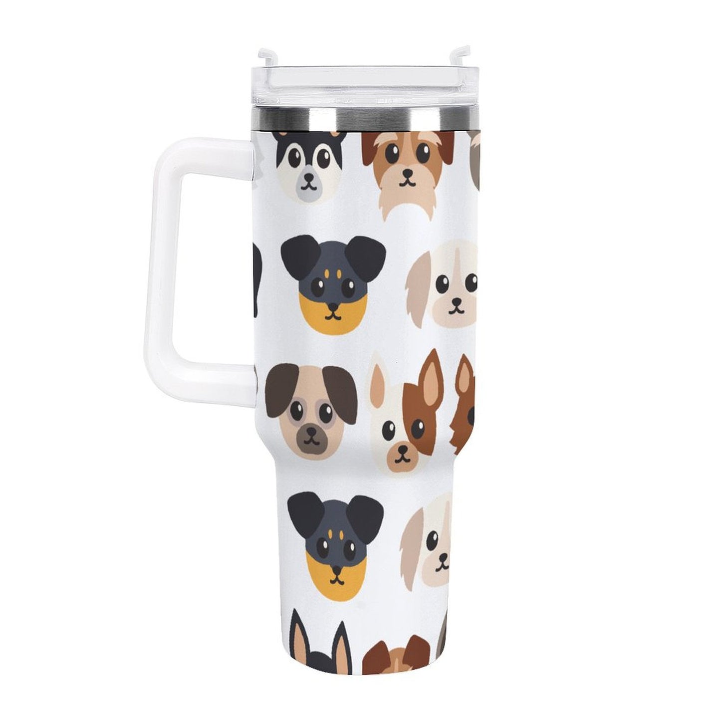 PHDT00240 POD US Local Tumbler 40 oz Large Capacity Car Cup Cartoon Dog