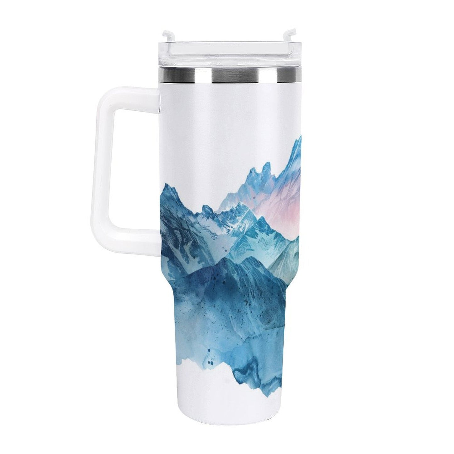PHDT00213 POD US Local Tumbler 40oz Large Capacity Car Cup Landscape, Ink Painting