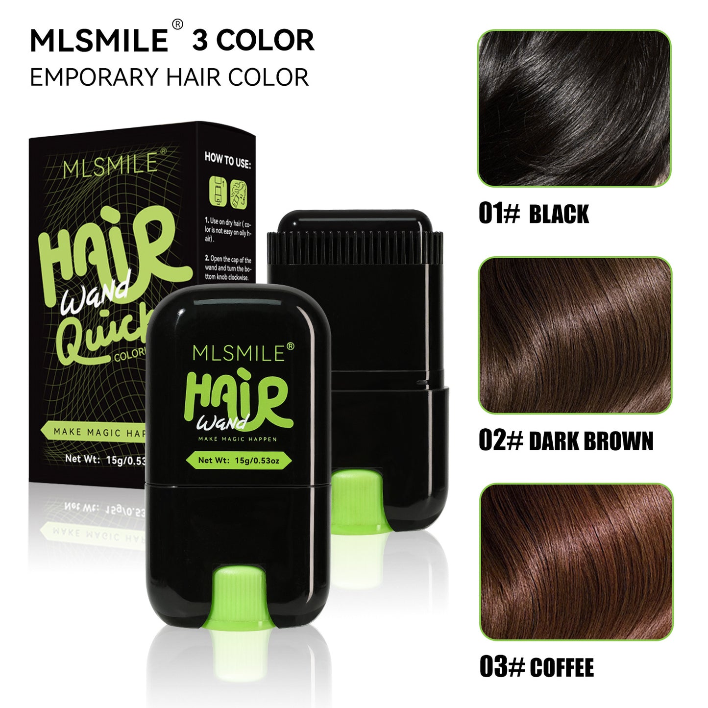 US Local Hairstyling Wand-comb