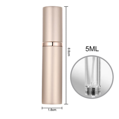 US Local Perfume Vaporizers Bottled Bottoms Filled With Perfume High-end Travel Portable Spray Small Sample Empty Bottle Dispenser