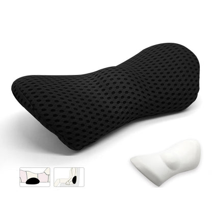 US Local Lumbar Support Pillow For Side Sleepers Pregnancy Relieve Hip Coccyx Sciatica Pain Machine Chair Back Cushion Waist Car Seat