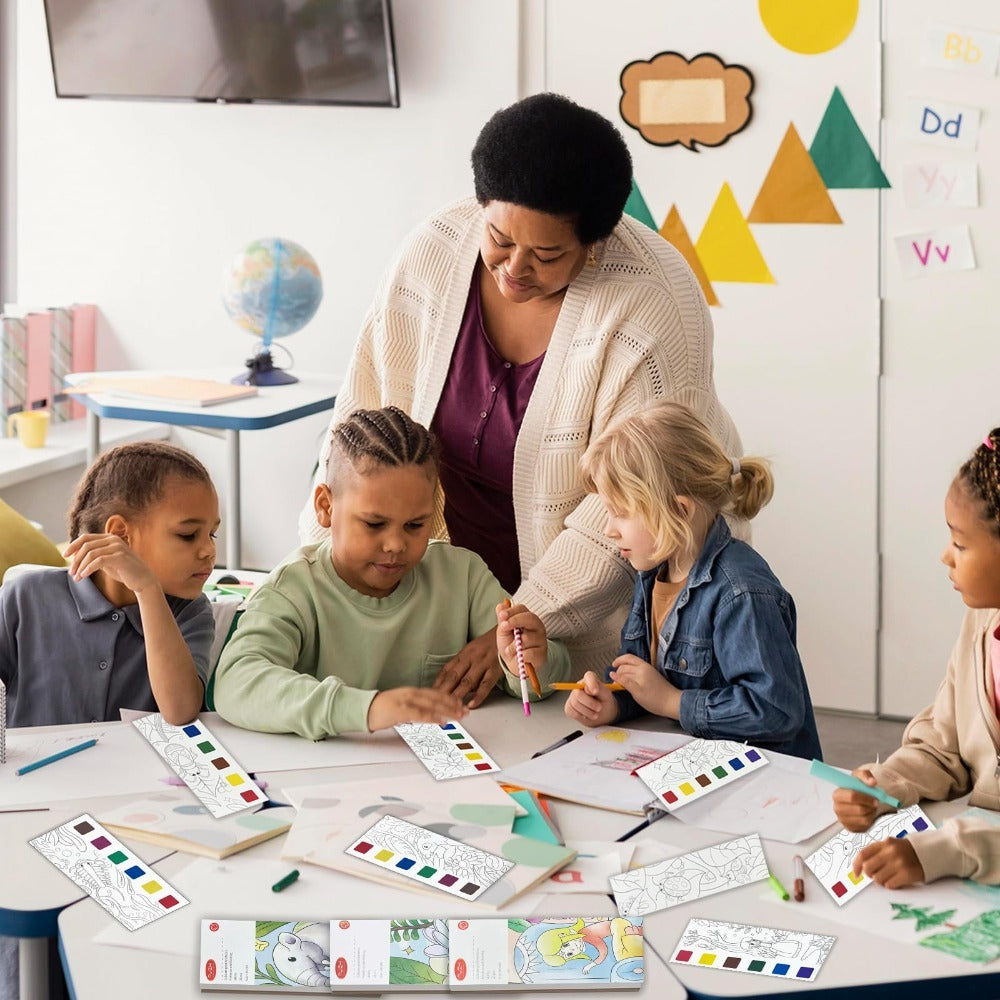 US Local Watercolor Book Set Of Three