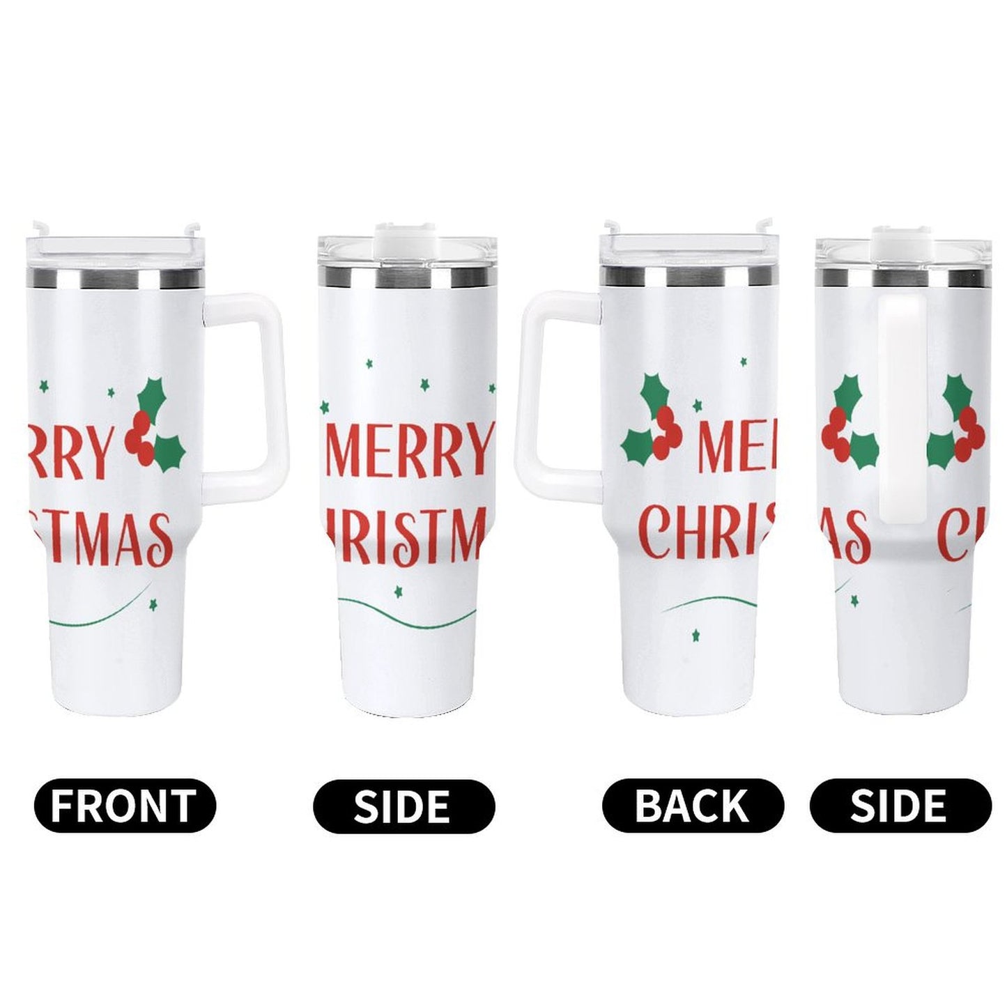 PHDT00204 POD US Local Tumbler 40 oz Large Capacity Car Cup Christmas