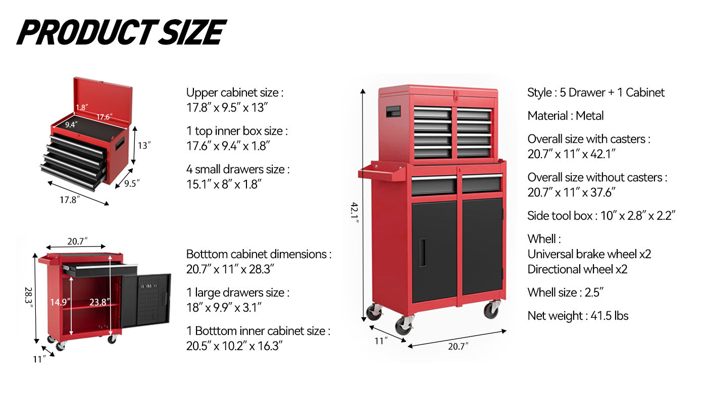 US Local TOOL STORAGE CABINET FOR HOME & GARAGE USE