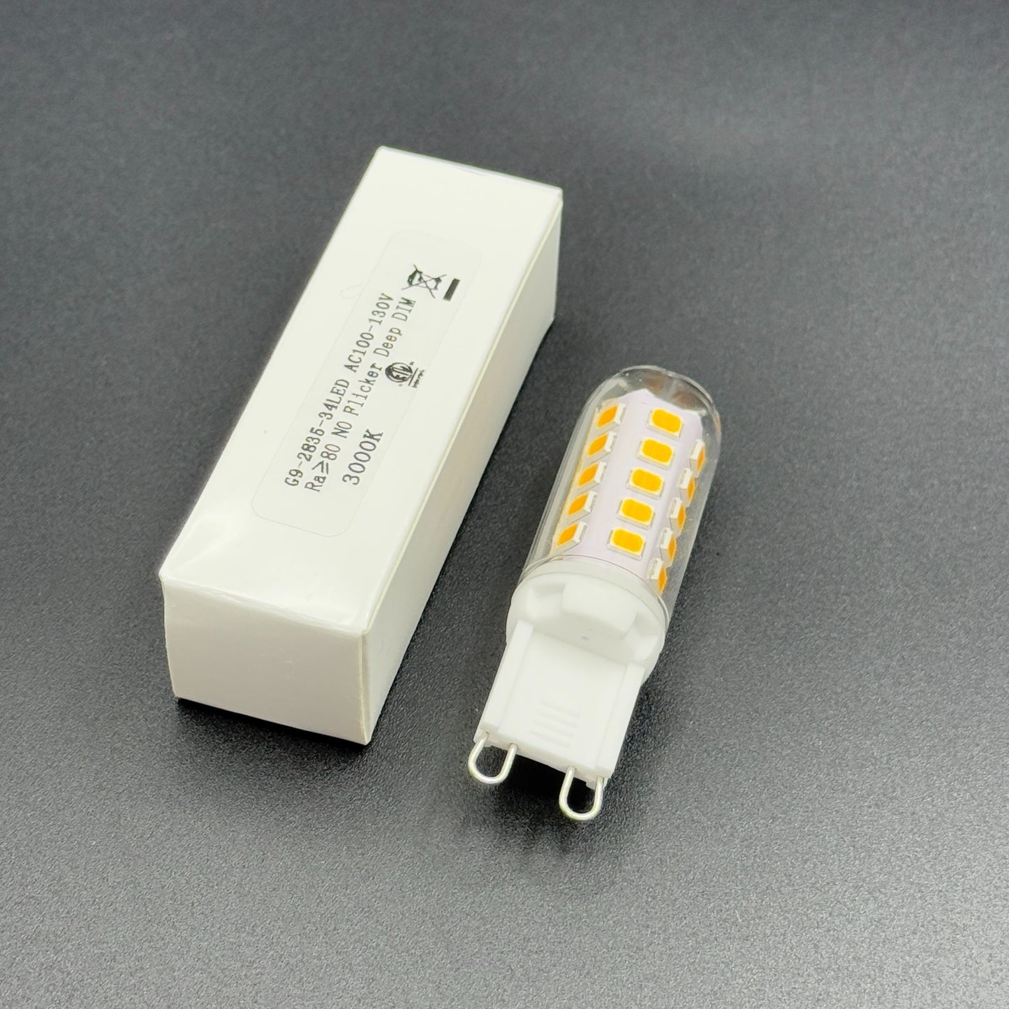 US Local Dimmable Corn Light Bulb - AC100-120V, 3000K Warm White, Flicker-Free, Energy Saving LED Bulb For Home & Office Lighting