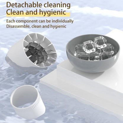 US Local Ice Block Mold Silicone Mushroom Ice Cup Frozen Refrigerator Ice Grid Box Durable Easy Demould Bucket Homemade Crushed Ice Maker Ktichen Gadgets