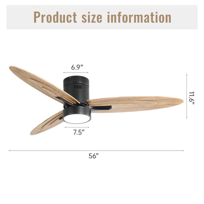US Local Metal And Wood Ceiling Fans