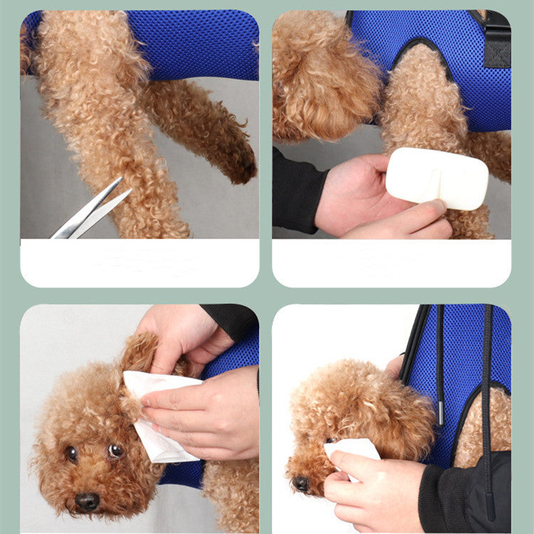 Pet Grooming Hammock Cat Dog Repairing Nails Restraint Bag