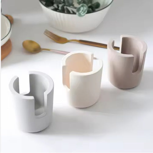 US Local Diatom Mud Sponge Rack Kitchen & Bathroom Sink Caddy For Sponges Scrubbers