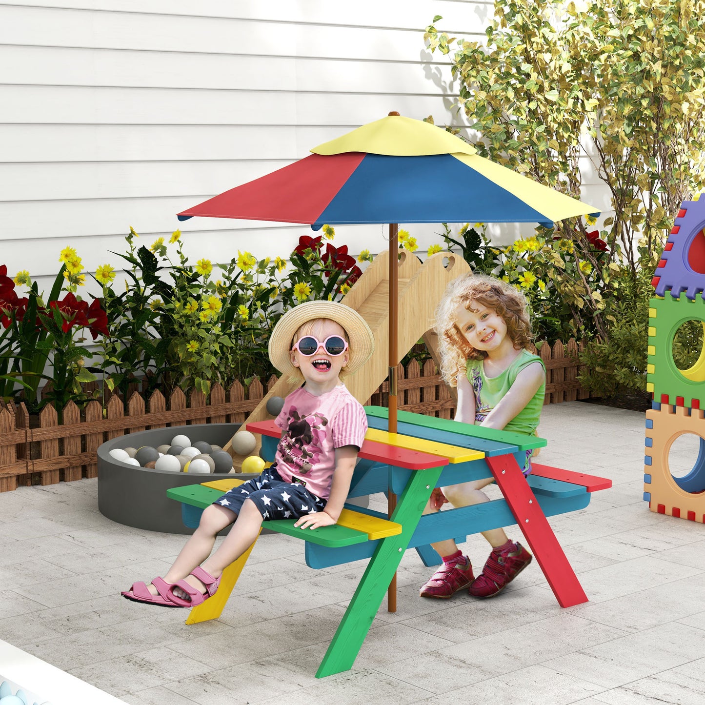 US Local Children's Picnic Table, Not Shipped On Weekends, Amazon Shipping