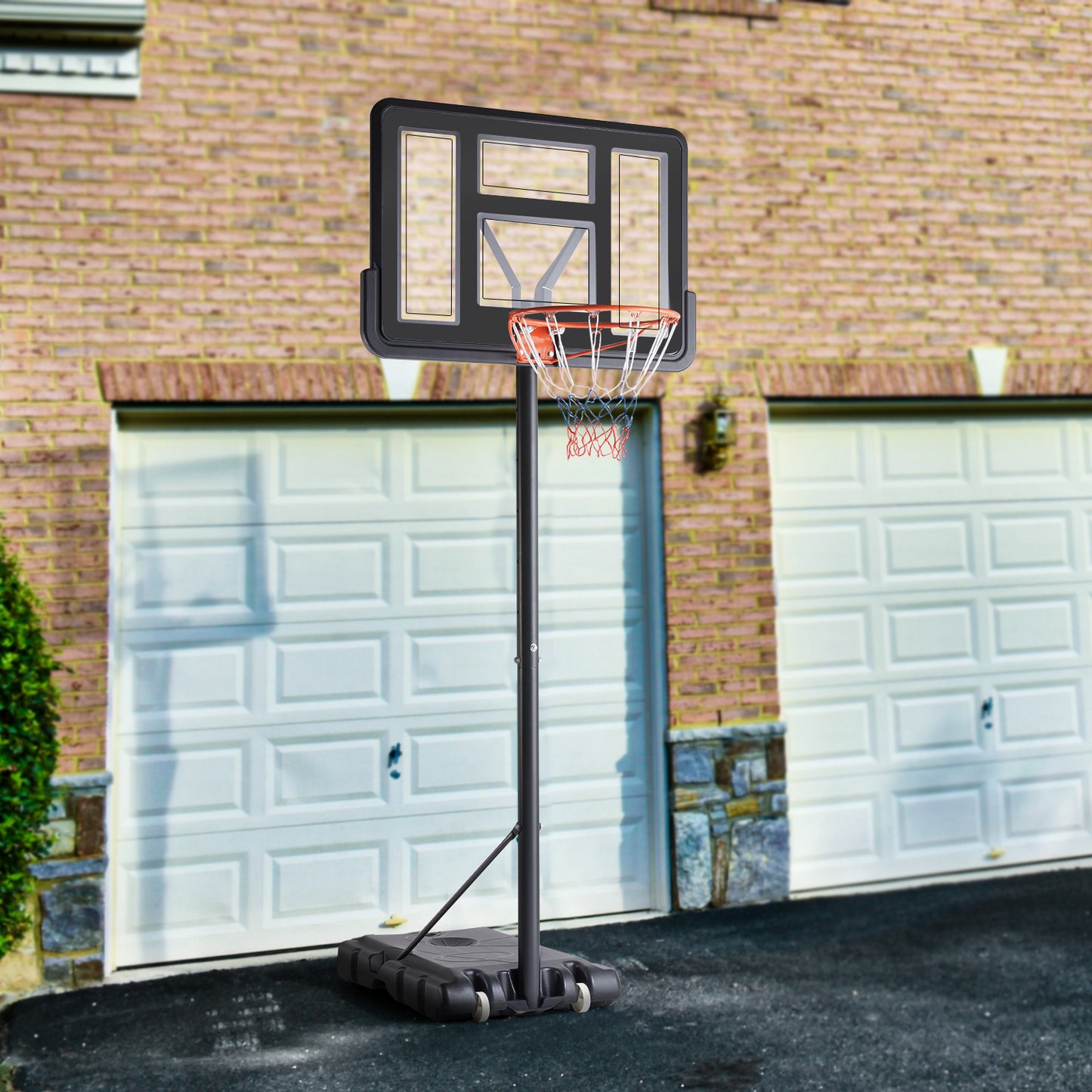 US Local Outdoor Basketball Hoop 4.2-10 Feet Adjustable Height