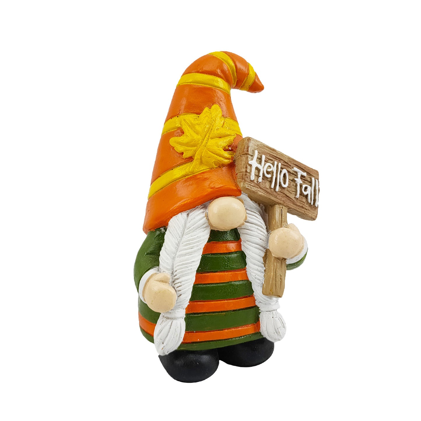 Harvest Festival Tag Maple Leaf Doll Thanksgiving Resin Crafts Autumn Ornaments