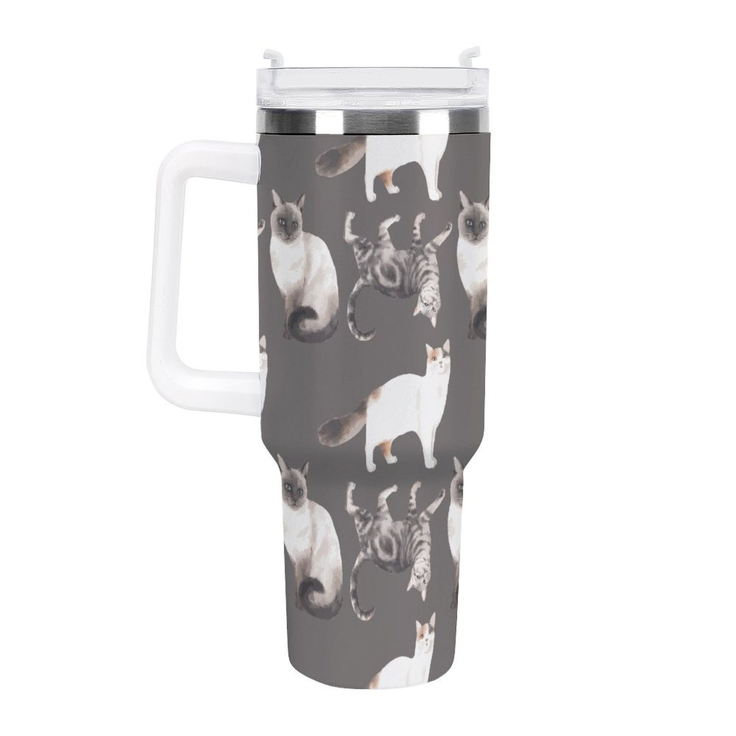 PHDT00252 POD US Local Tumbler 40 oz Large Capacity Car Cup Cat