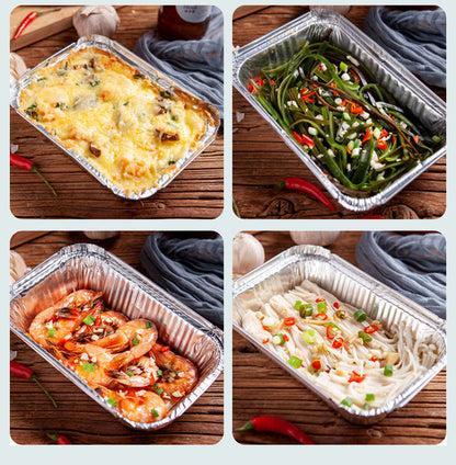 High Temperature Resistant Oven Household Disposable Tin Tray