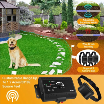 US Local Electric Dog Fence System With Collar And Wire