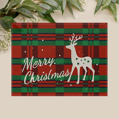 Christmas Printing Non-slip Placemat