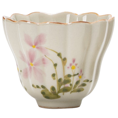 Little Daisy Petals Master Household Kung Fu Tea Cup