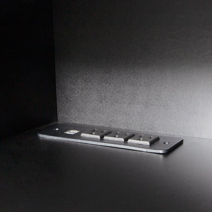 US Local Floating TV Stand Wall Mounted With 16 Color LEDs,Modern TV Stand, Floating TV Cabinet Entertainment Center For 55 60 65 Inch TV,Black