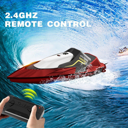 US Local 4DRC S5 Fast RC Boat For Pools And Lakes, 2.4 GHz 20- MPH Racing Boats For Kids
