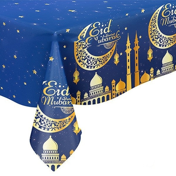 Golden Moon Theme Party Tablecloth Disposable Waterproof And Oil-proof Tablecloth