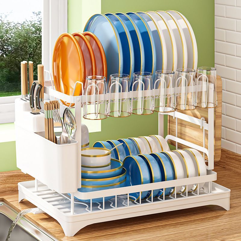 US Local Kitchen Double Drain Rack