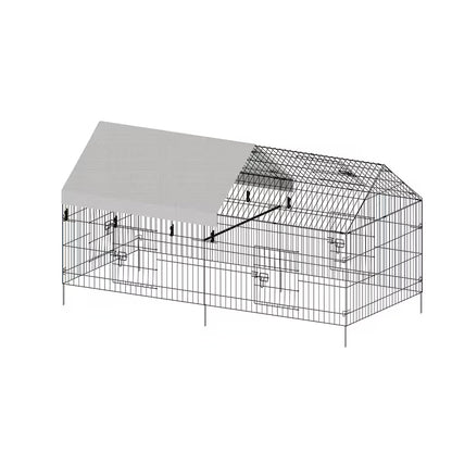 US Local Pointed Wire Chicken Coop For Poultry Breeding