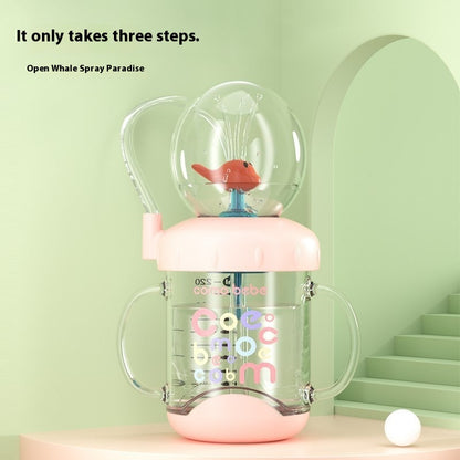 Children's Fun Whale Diving Fountain Cup