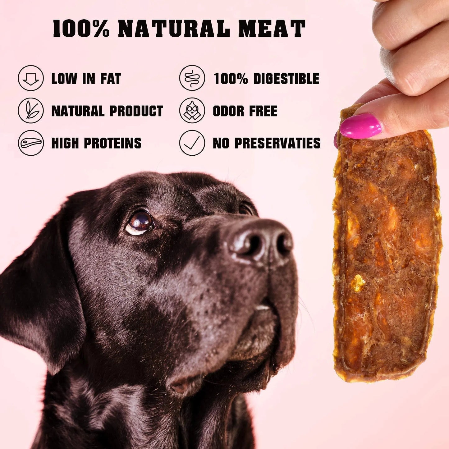 US Local Chicken Jerky Dog Treats 1.5 Lb Human Grade Pet Snacks Grain Free Organic Meat All Natural High Protein Dried Strips Best Chews For Training Small & Large Dogs