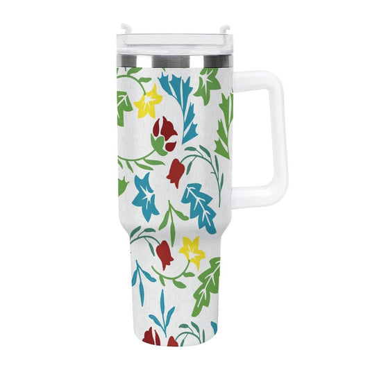 PHDT00136 POD US Local Tumbler 40 oz Large Capacity Car Cup Cut Flowers