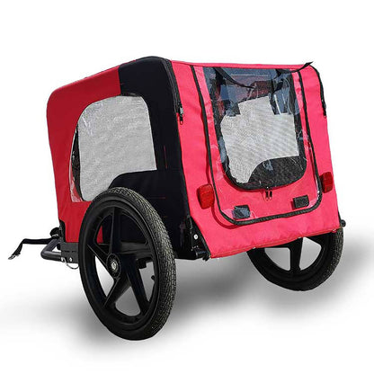 US Local Bicycle Trailer For Pets Outdoor Foldable Dog Trailer With Reflectors