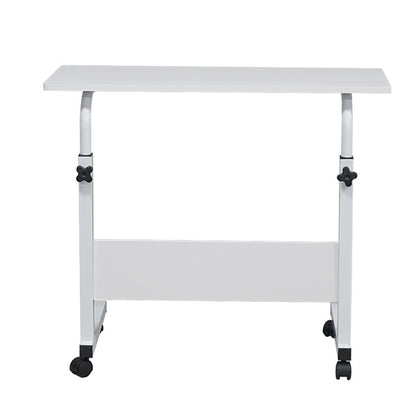 US Local Large Sized Movable Multi-purpose Computer Desk Cover In White