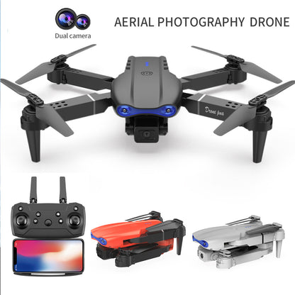 US Local The Battery Configuration Of The E99 Smart Camera Drone Features Real-time Image Transmission From A Single Camera. It Has One-click Touch And Landing Functions. This Is A Foldable Remote-controlled D