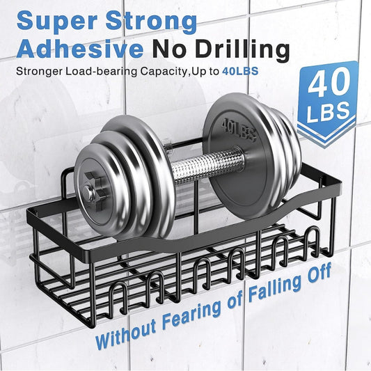 US Local Punch-free Bathroom Storage Rack