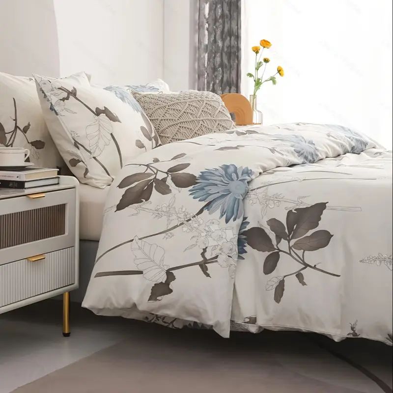 US Local Haoyijia Big Flower Duvet Cover