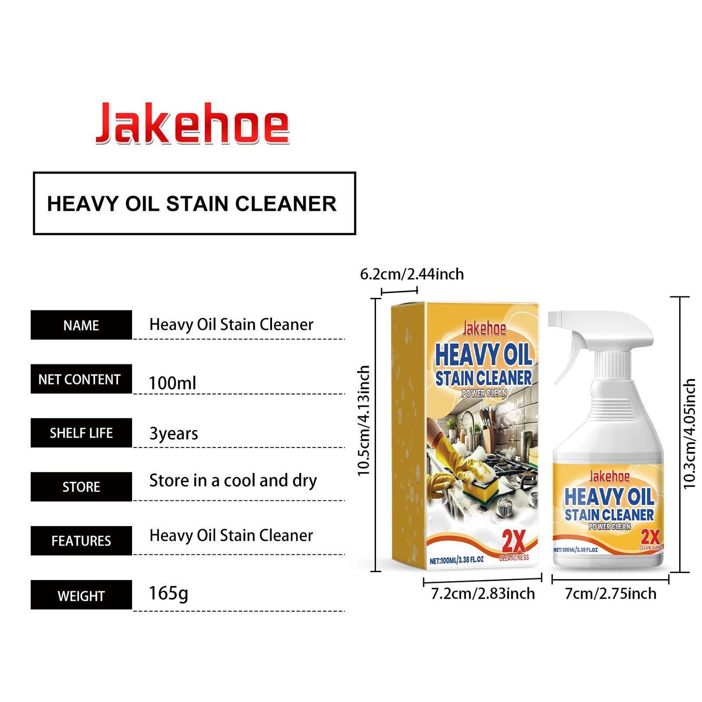 US Local Jack Hao Kitchen Degreasing Cleaning Spray