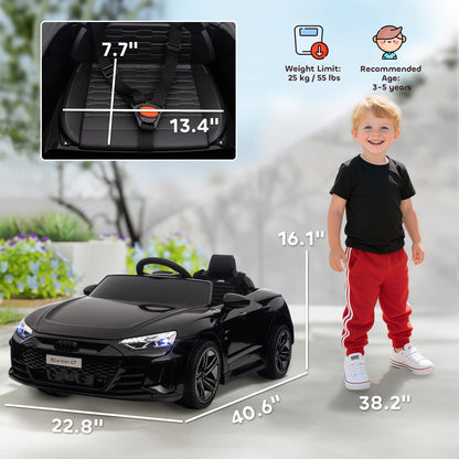 US Local Licensed Audi RS e-tron GT 12V Ride On Car Truck for Kids