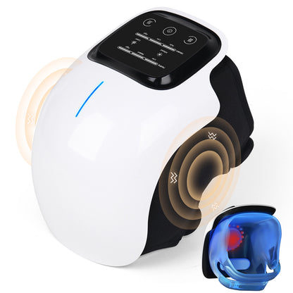 US Local Smart Knee Massager With Heat  Vibration 3D Air Compression   Portable Pain Relief  Home Office Use