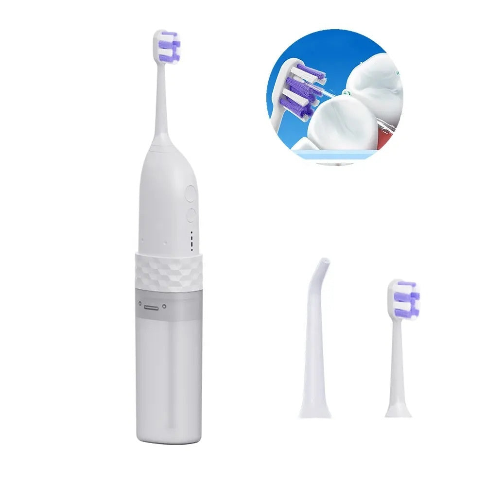 Electric Toothbrush 2-in-1 Flushing Integrated Toothbrush