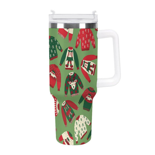 POD US Local Tumbler 40 oz Large Capacity Car Cup Christmas 14