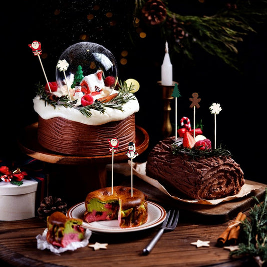 US Local One Hundred  Pieces Christmas Cocktail Picks